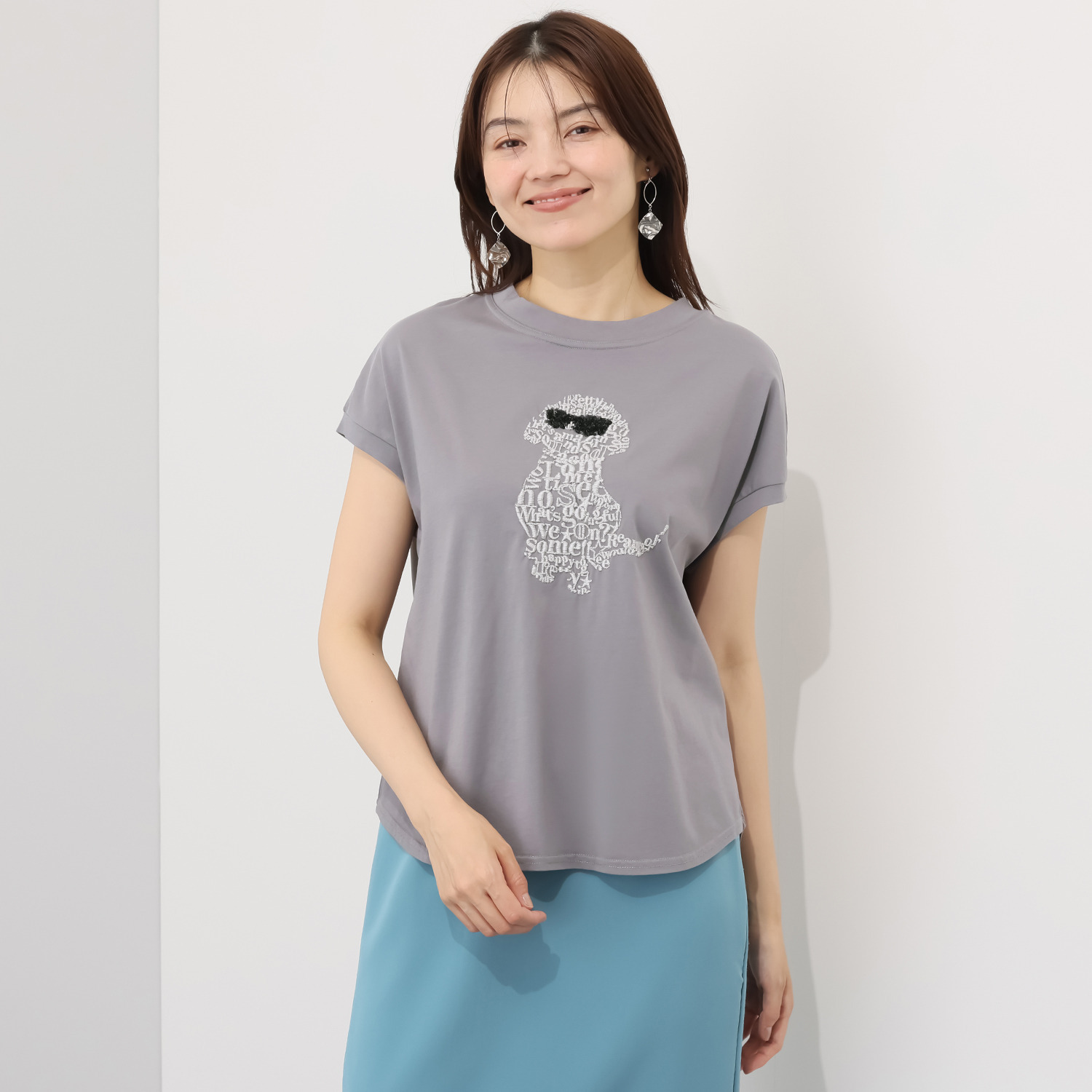 スタイル・ラヴィー 接触冷感 生意気ワンちゃん 散歩に行こう！ プルオーバー