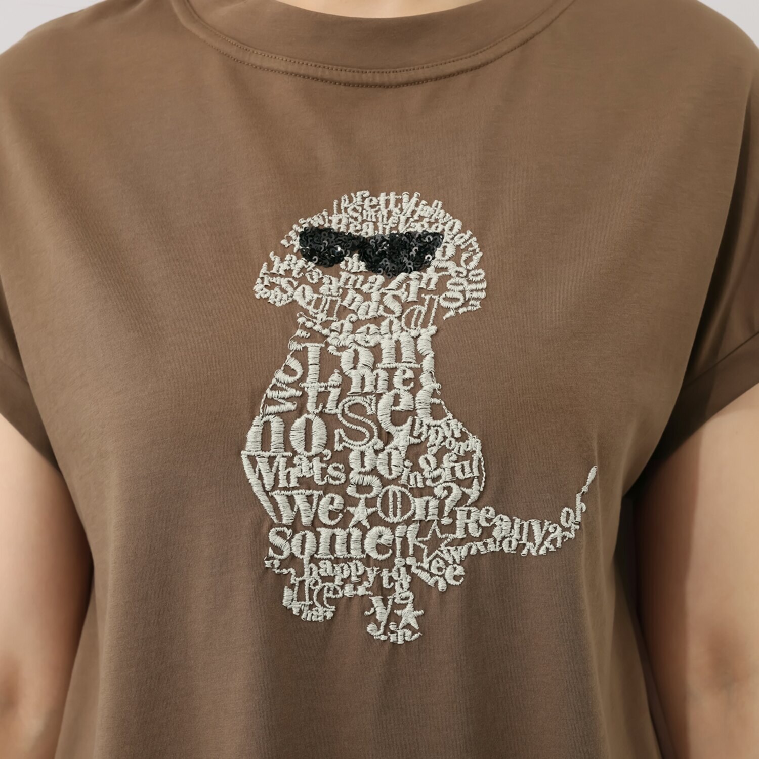 スタイル・ラヴィー 接触冷感 生意気ワンちゃん 散歩に行こう！ プルオーバー