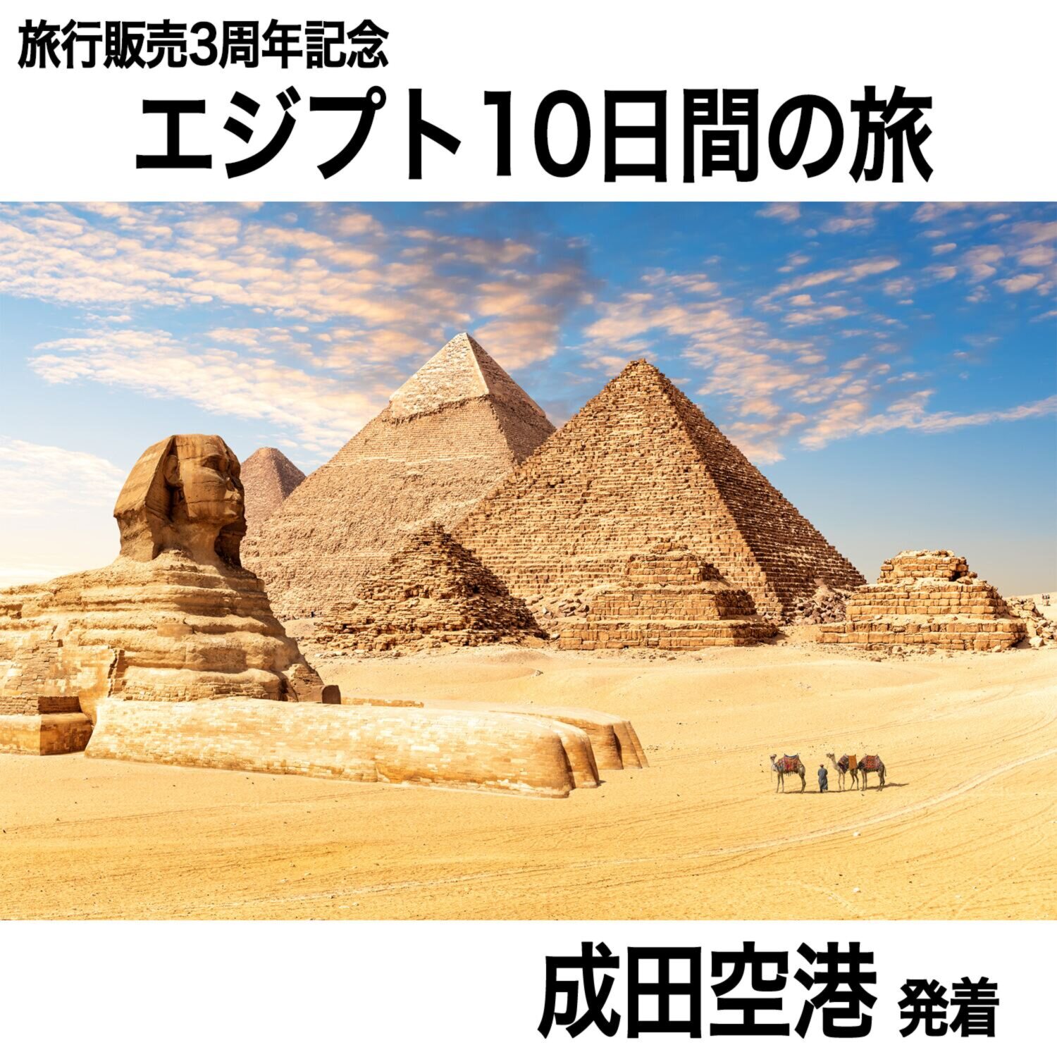 大人時間を愉しむ 古代遺跡をめぐる エジプト１０日間 “成田空港発着 　２名１室”