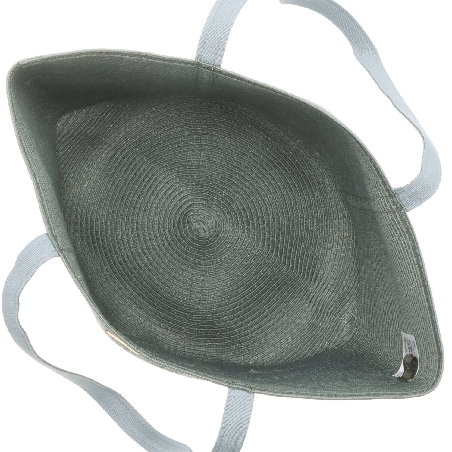 アッピア 洗える涼やかブレード あごひも付ハット＆ トートバッグの２点セット