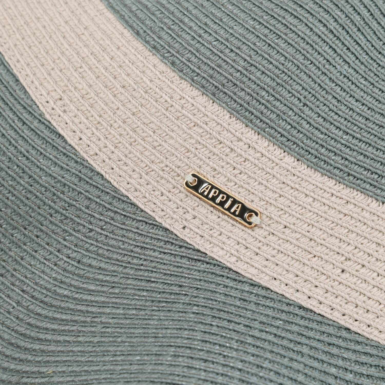 アッピア 洗える涼やかブレード あごひも付ハット＆ トートバッグの２点セット