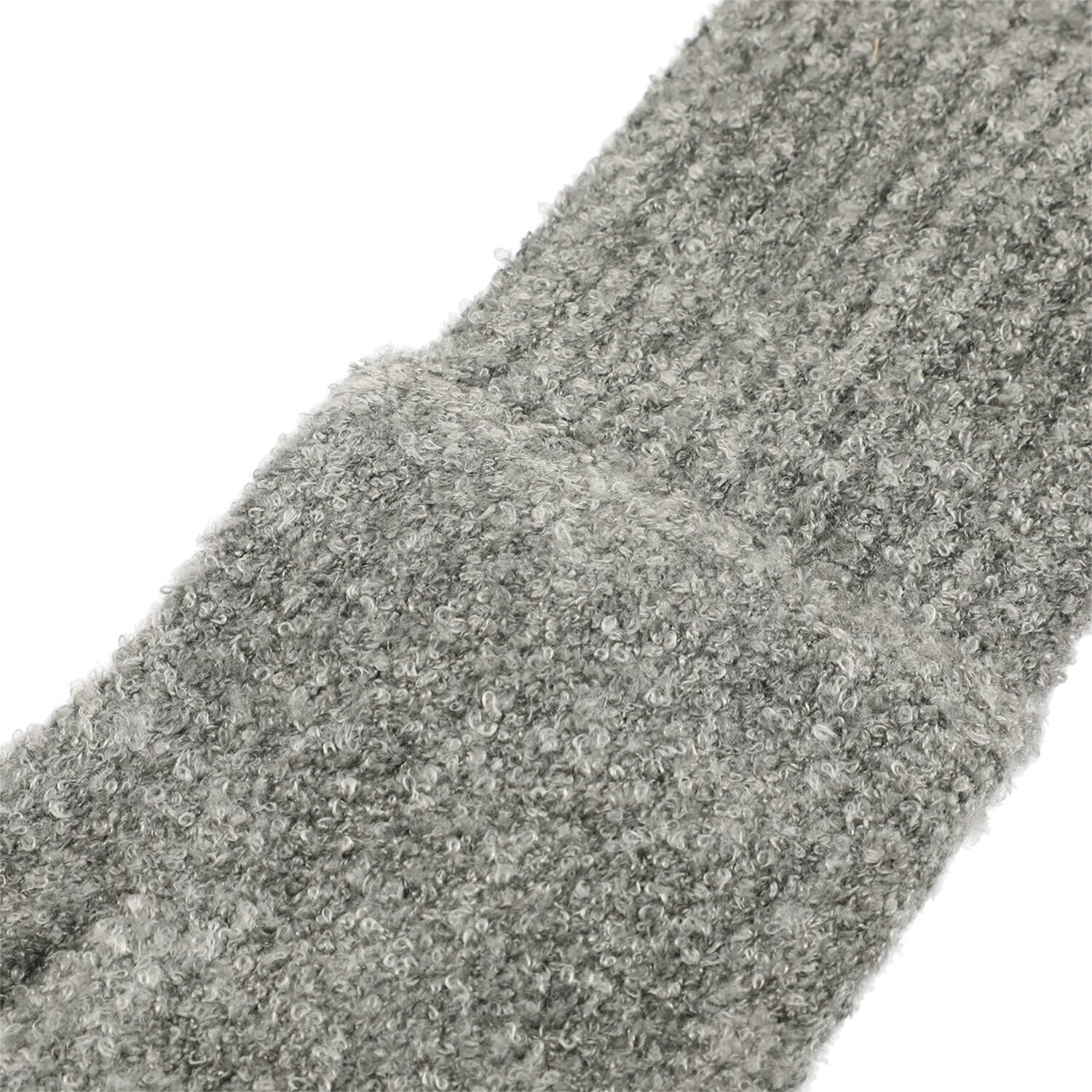 手ぶくろ職人のこだわり！ 指先までふわふわ裏起毛の モコモコあったか ５本指ソックス 同色２足セット