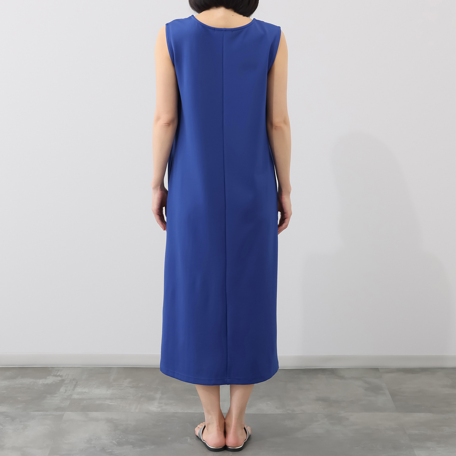 フレニス 接触冷感 着回し力抜群！ こだわりパターンの ノースリーブワンピース