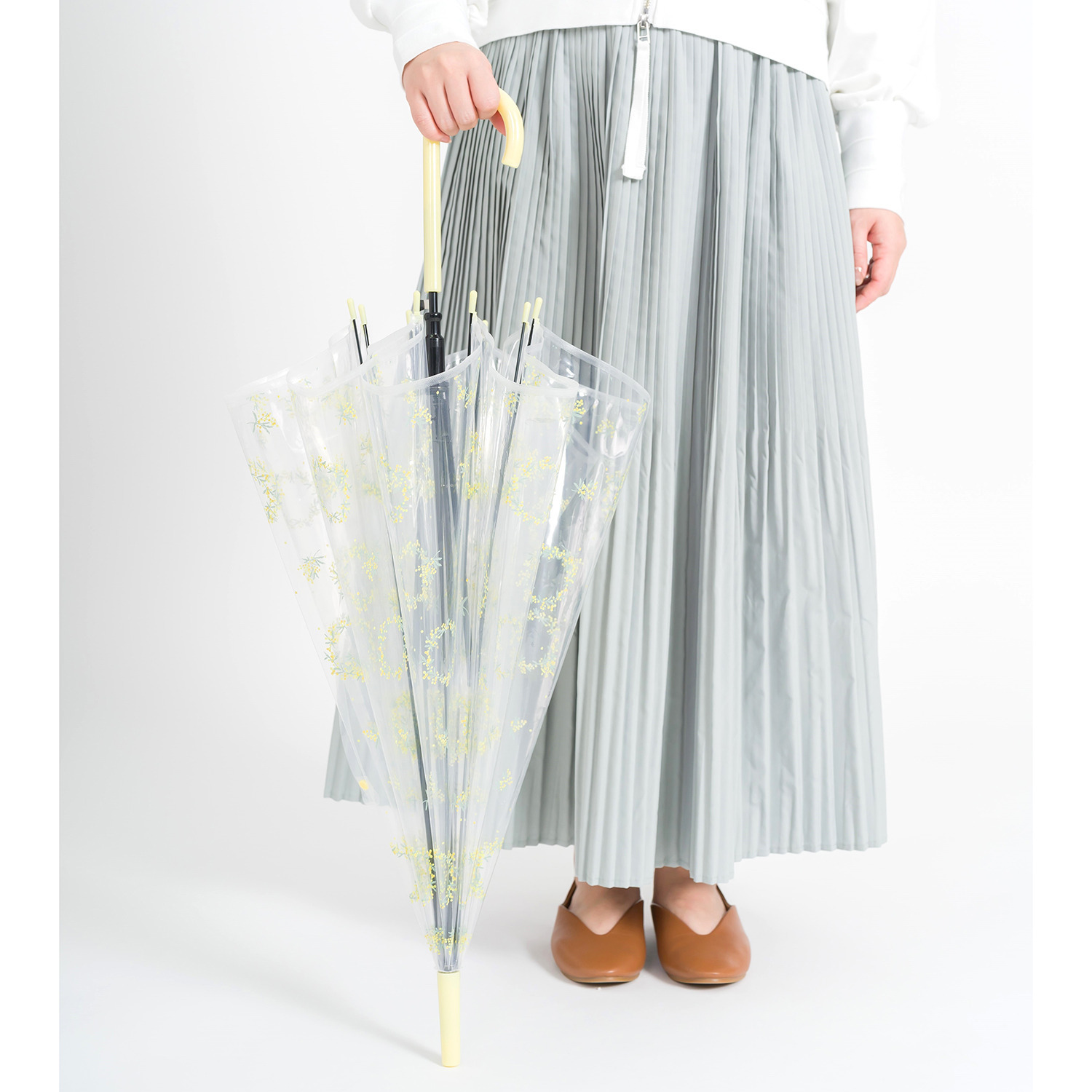 かわいい雑貨屋さん グロリア 花柄 ビニール傘