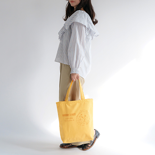 かわいい雑貨屋さん グロリア ３ポケット プリントアニマル トートバッグ