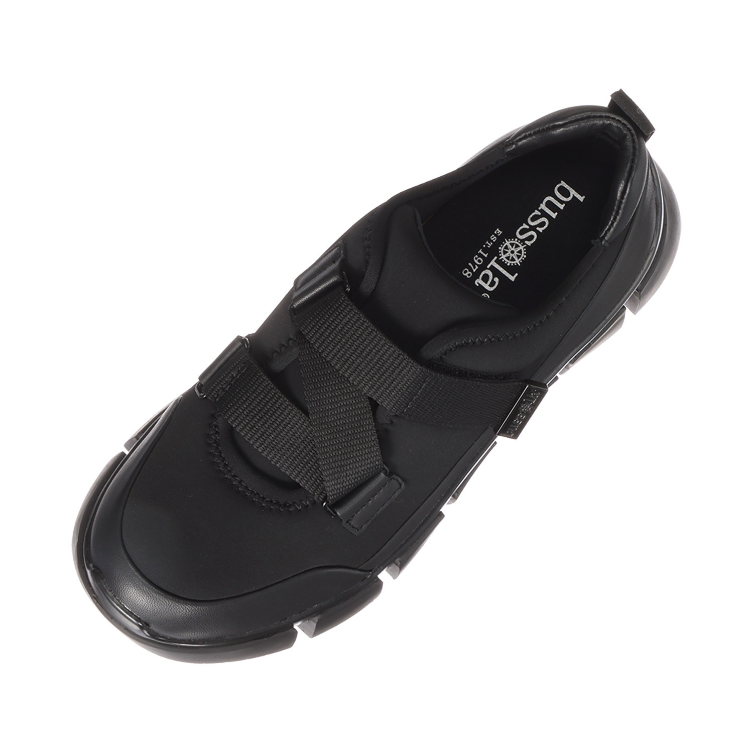 ブソラ 山羊革＆ネオプレーン 超屈曲 バレリーナスニーカー