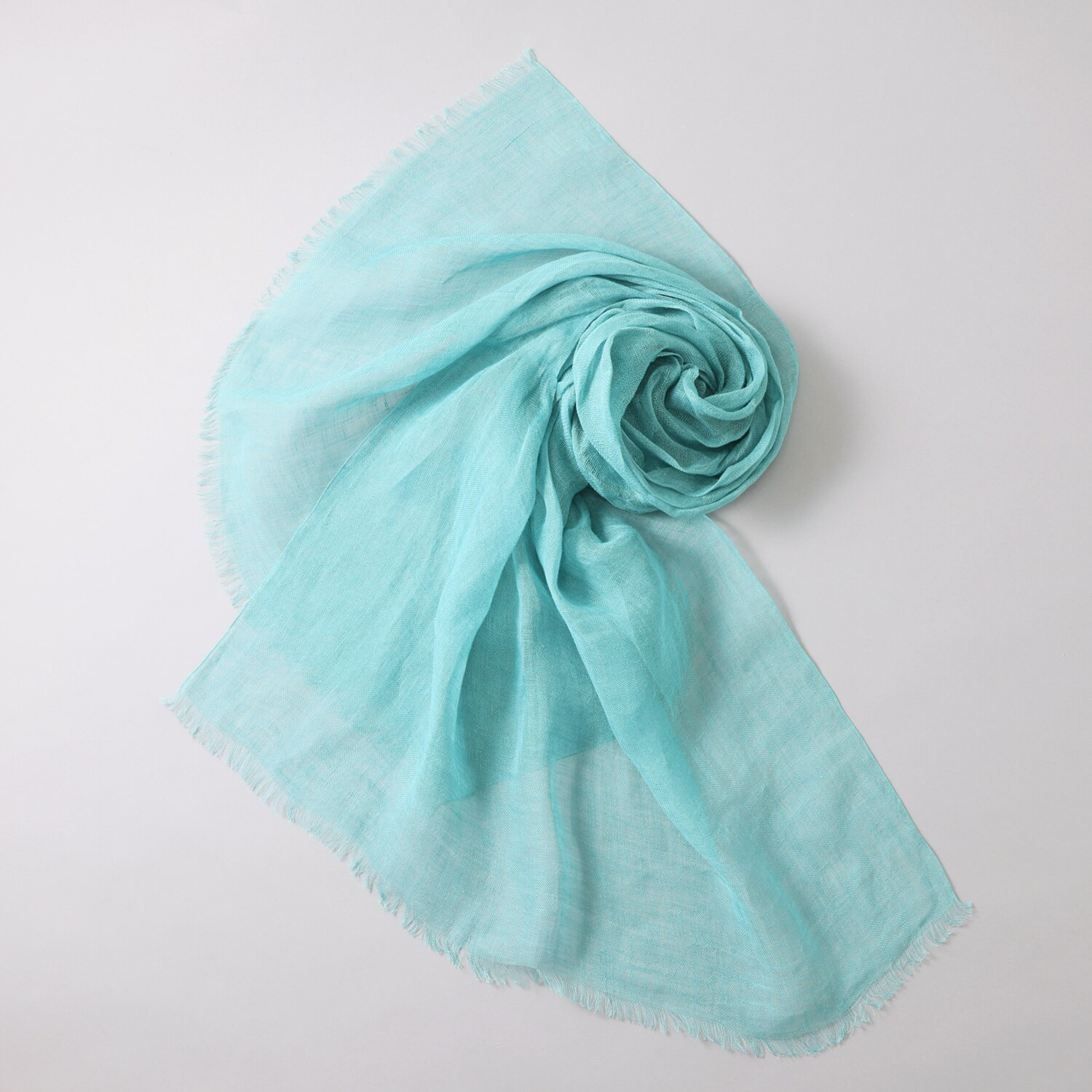 ティエドゥール さらさら＆涼やか フレンチリネン１００％ ストール