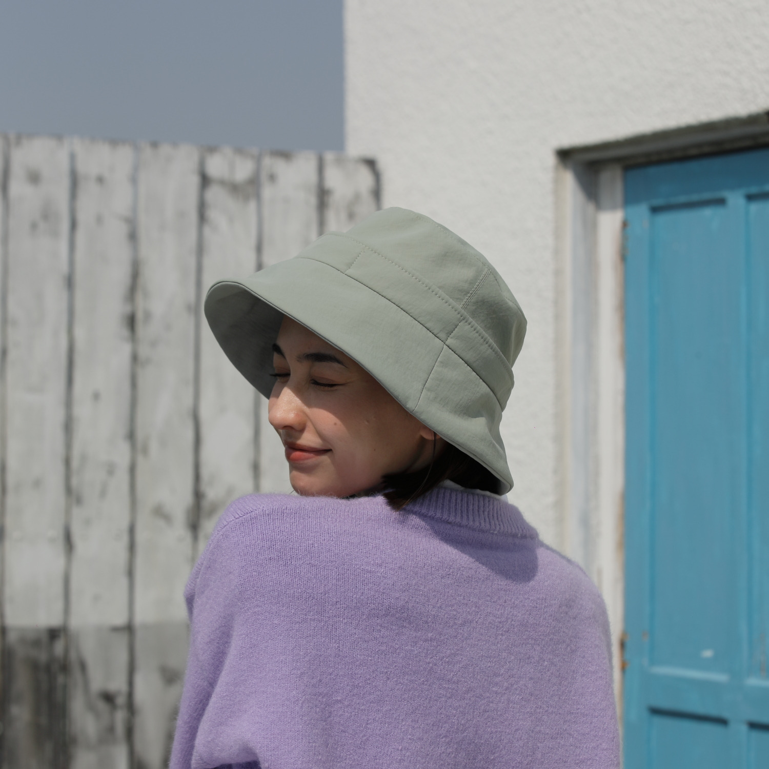 タイムクロス 日本製 快適　ＵＶカット・はっ水 ベルヌーイ 風が抜けるクロッシェ