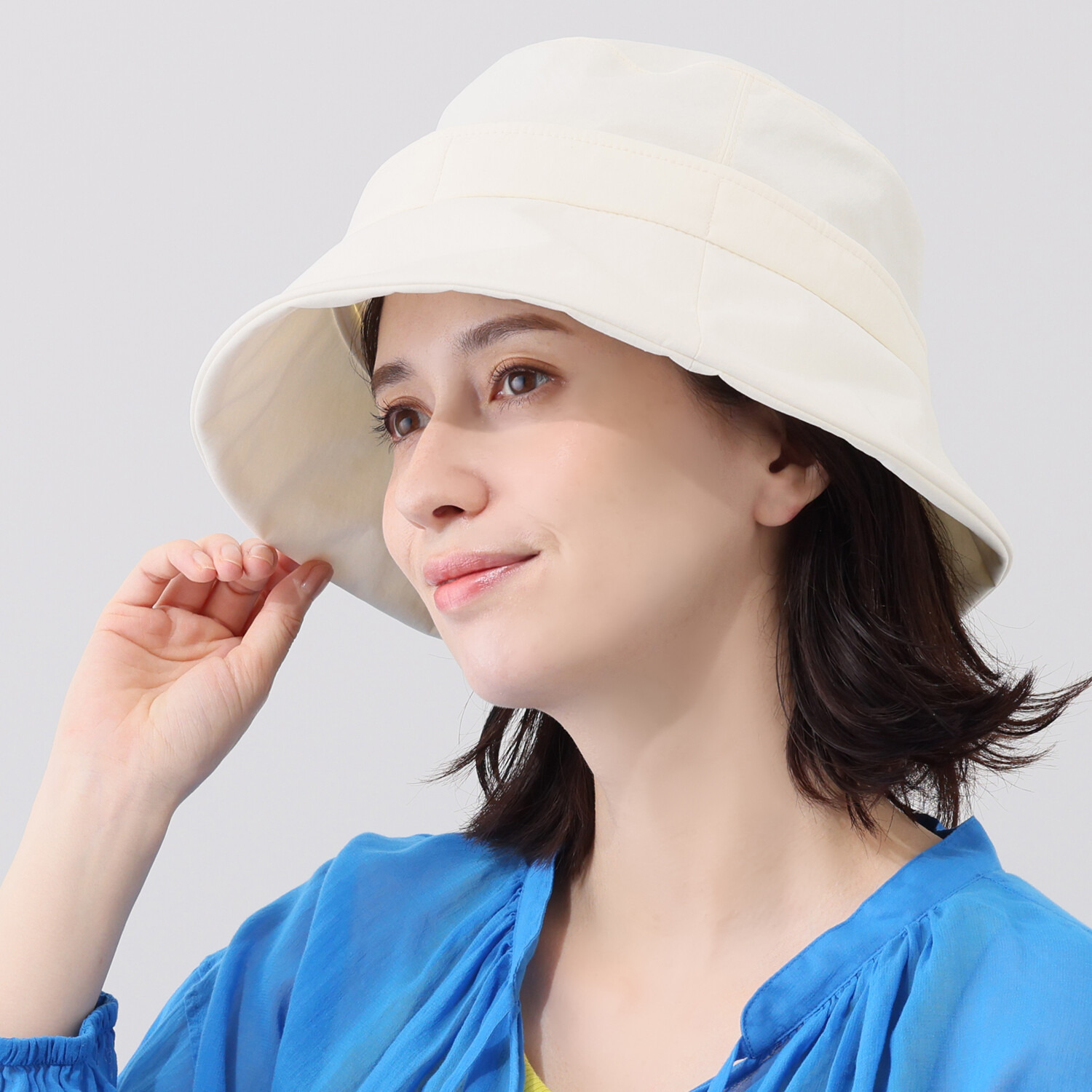 タイムクロス 日本製 快適　ＵＶカット・はっ水 ベルヌーイ 風が抜けるクロッシェ