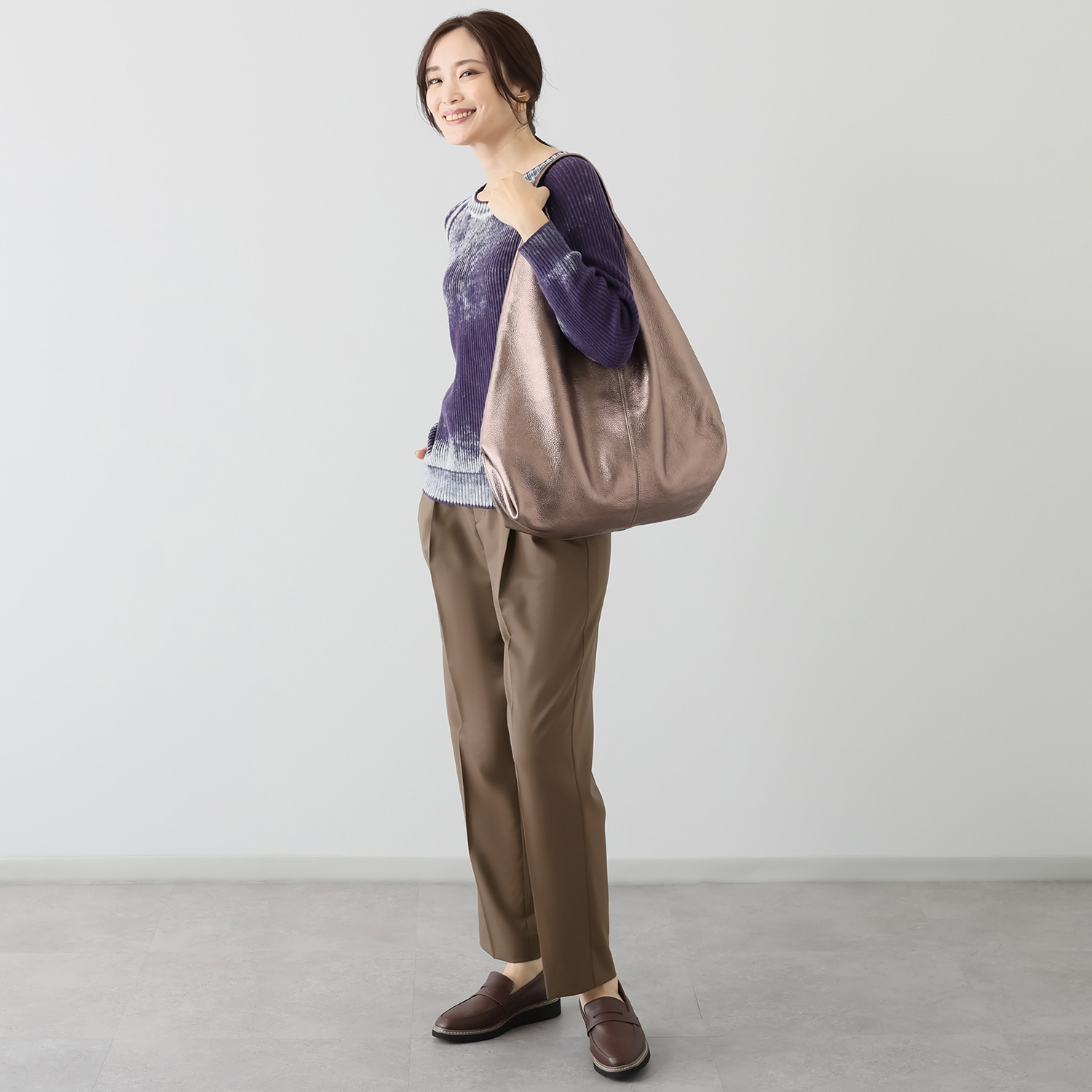 ミレッラ　フィレンツェ イタリア製 トートバッグ＆ ミニバッグ ２点セット