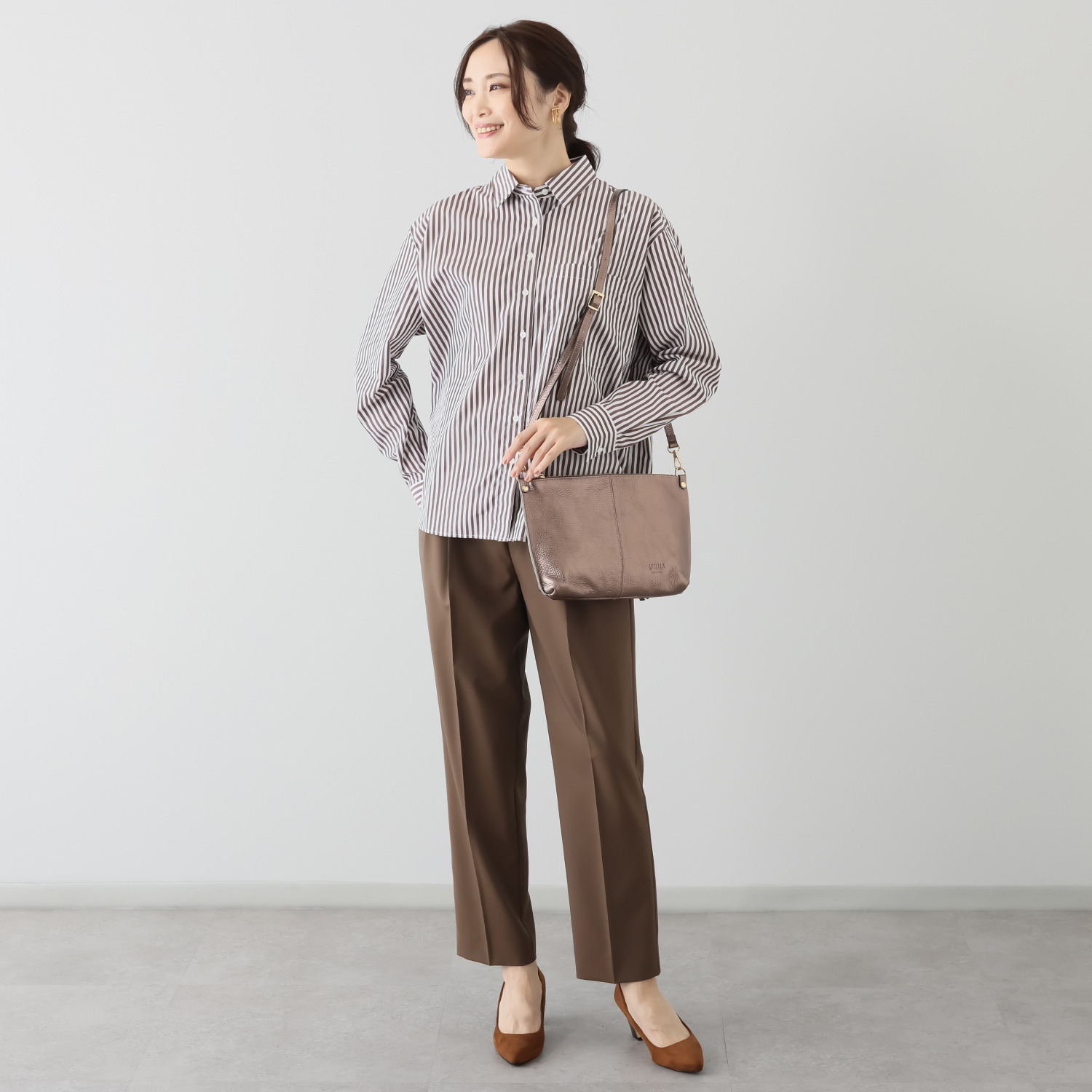 ミレッラ　フィレンツェ イタリア製 トートバッグ＆ ミニバッグ ２点セット