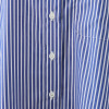 ロベルト　フリッドマン シルクプリント切替 ストライプシャツ