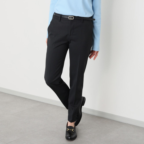 ピーティー　トリノ　ウール混　テーパードパンツ　"ＮＥＷ　ＹＯＲＫ"