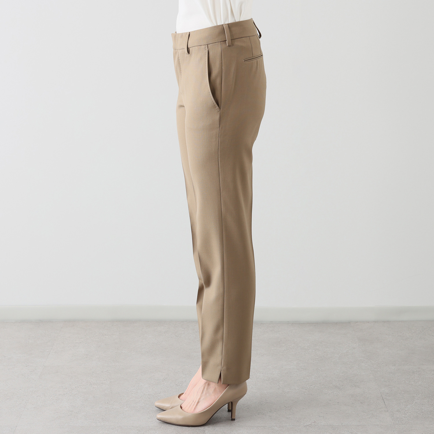 ピーティー　トリノ ウール混 テーパードパンツ “ＮＥＷ　ＹＯＲＫ”