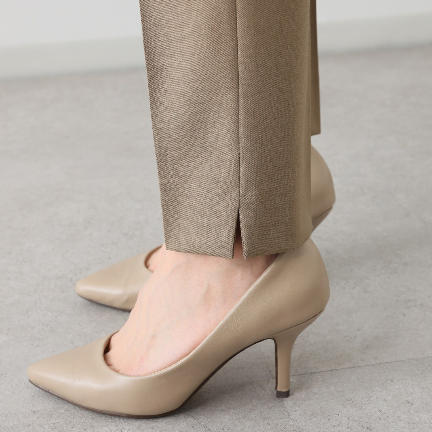 ピーティー　トリノ ウール混 テーパードパンツ “ＮＥＷ　ＹＯＲＫ”