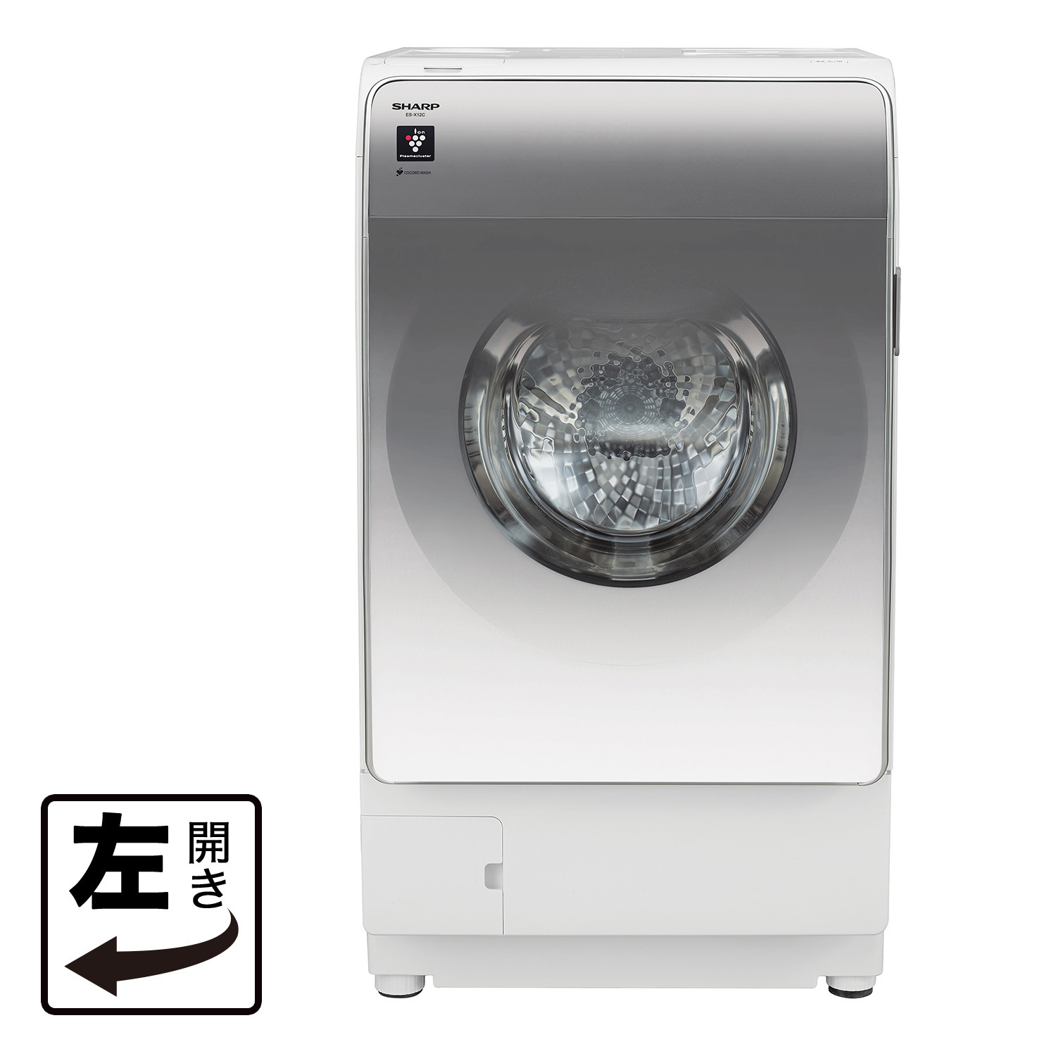 シャープ プラズマクラスター ドラム式洗濯乾燥機 ＥＳ−Ｘ１２Ｃ