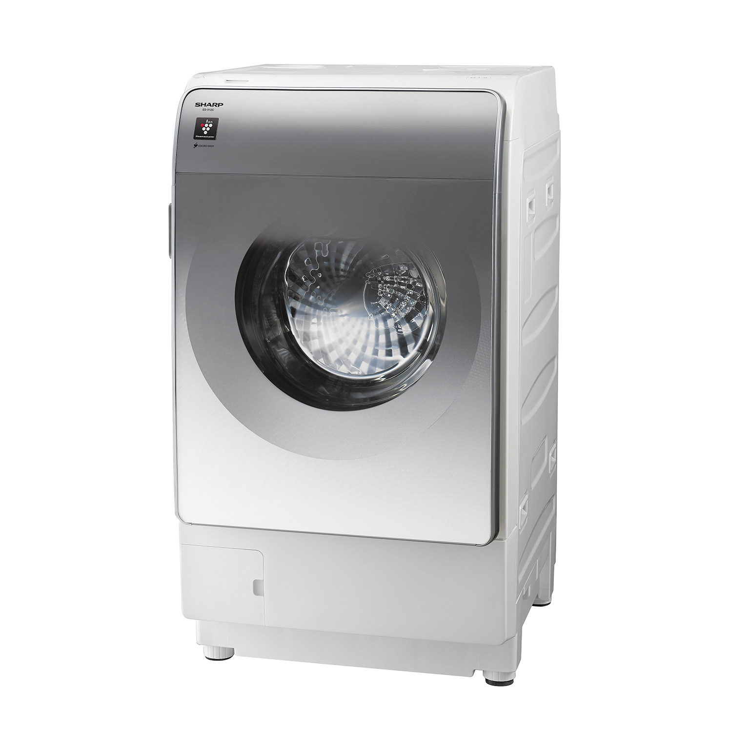 シャープ プラズマクラスター ドラム式洗濯乾燥機 ＥＳ−Ｘ１２Ｃ