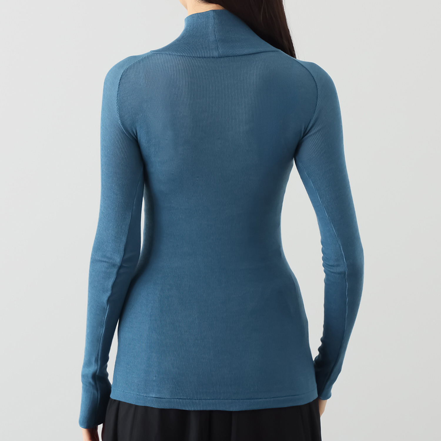 着まわし７デイズ 日本製　吸湿発熱 ハイネック 長袖インナー２枚セット