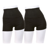 着まわし７デイズ 日本製　吸湿発熱 腹巻付一分丈ボトム ２枚セット
