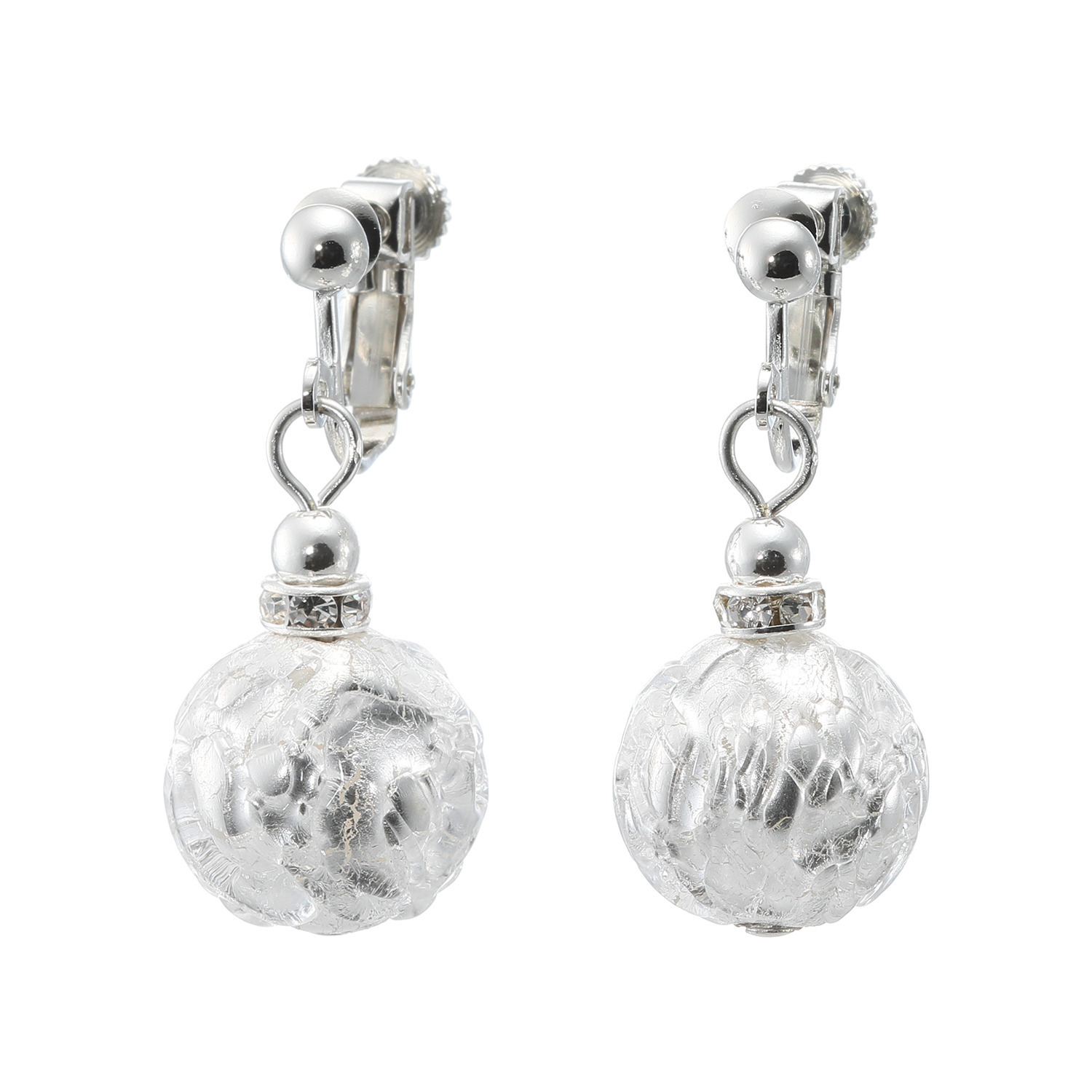 ラグーナ ベネチアンガラス スウィング イヤリング／ピアス