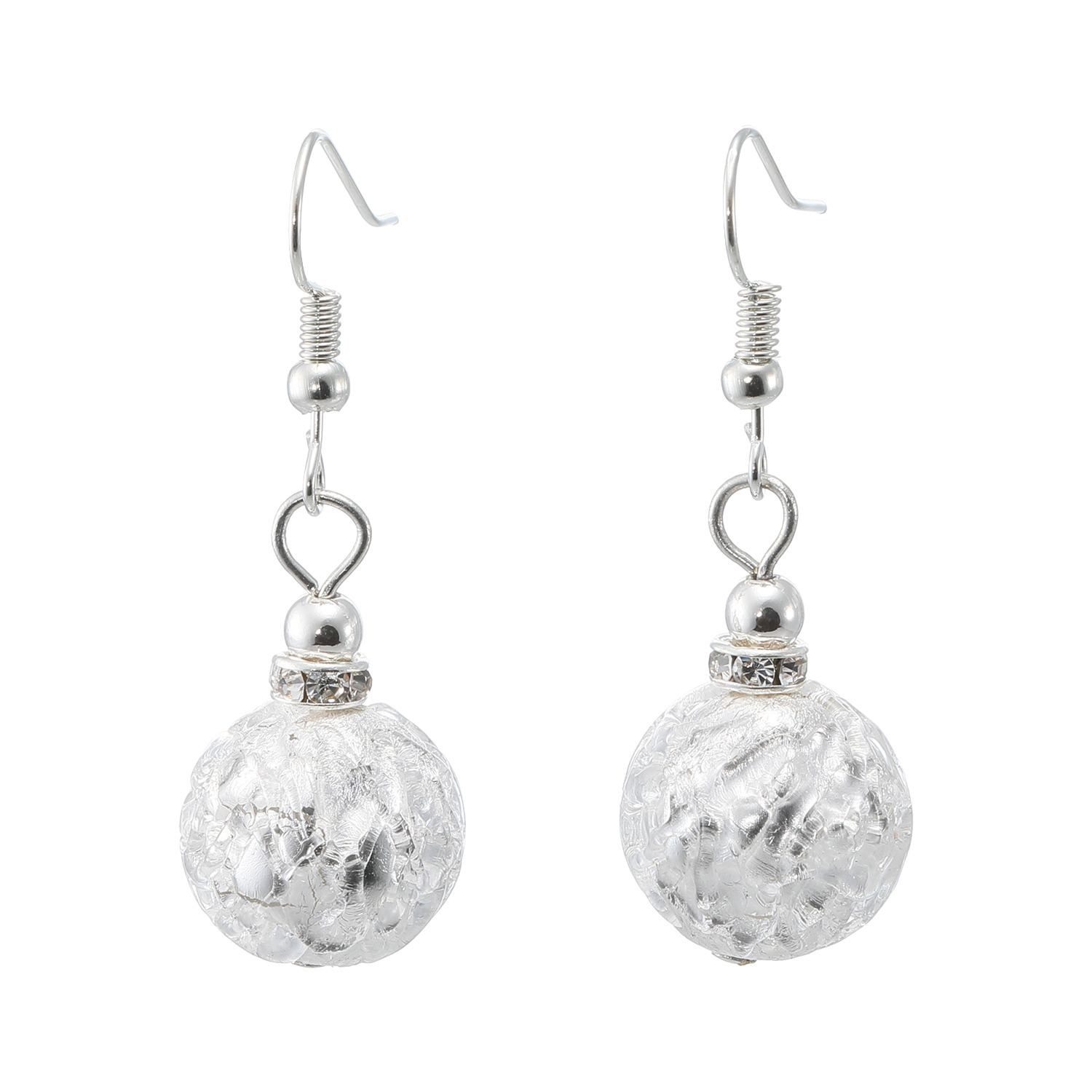 ラグーナ ベネチアンガラス スウィング イヤリング／ピアス