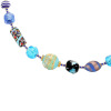 ラグーナ ベネチアンガラス マルチシェイプ グラデーション ボリュームネックレス