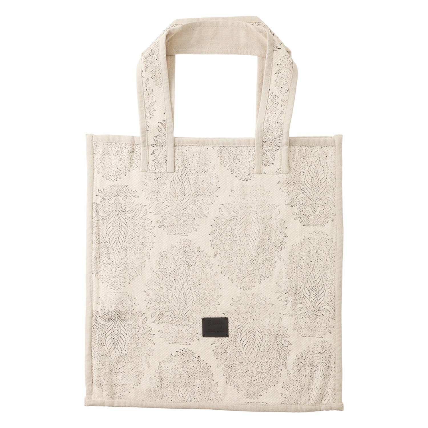 スワラージ 木版手押しプリント トートバッグ