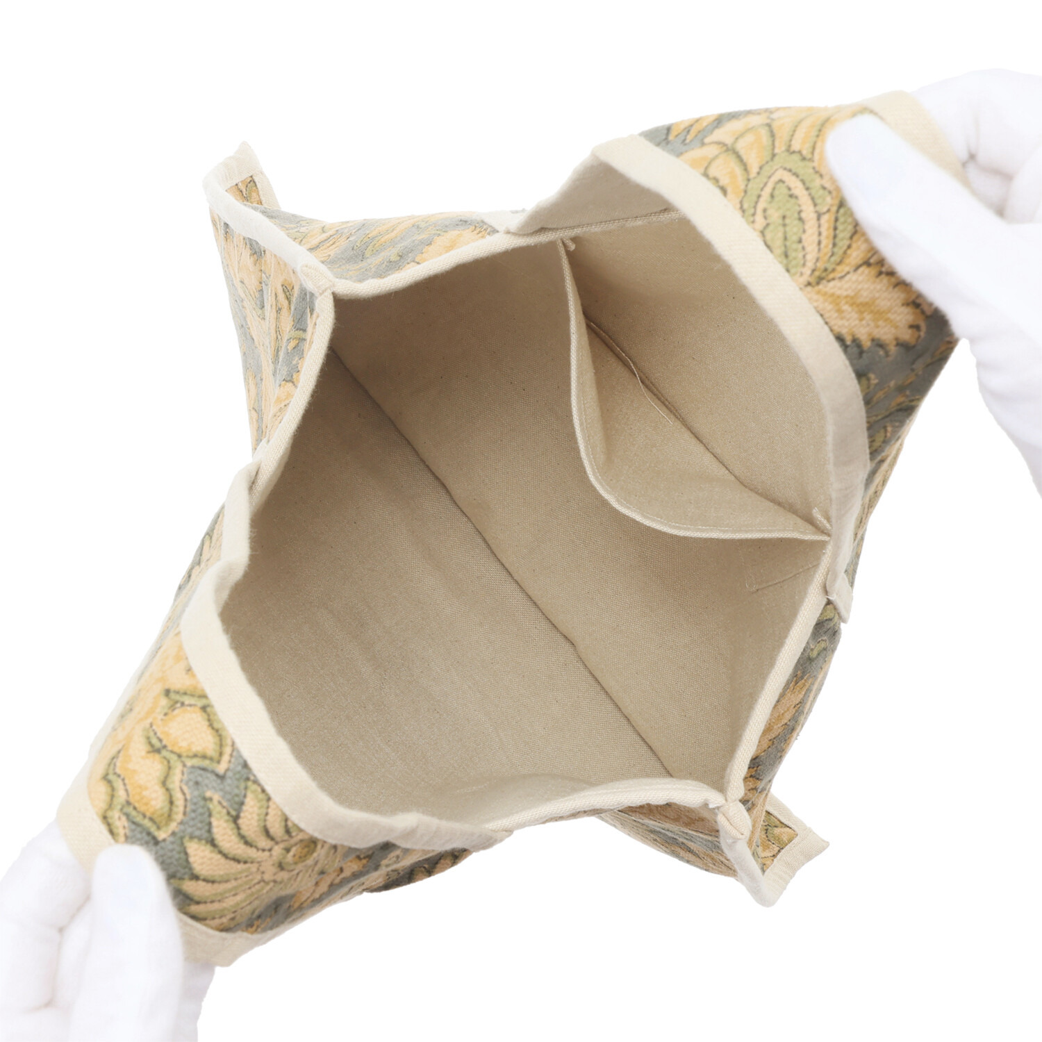 スワラージ 木版手押しプリント トートバッグ