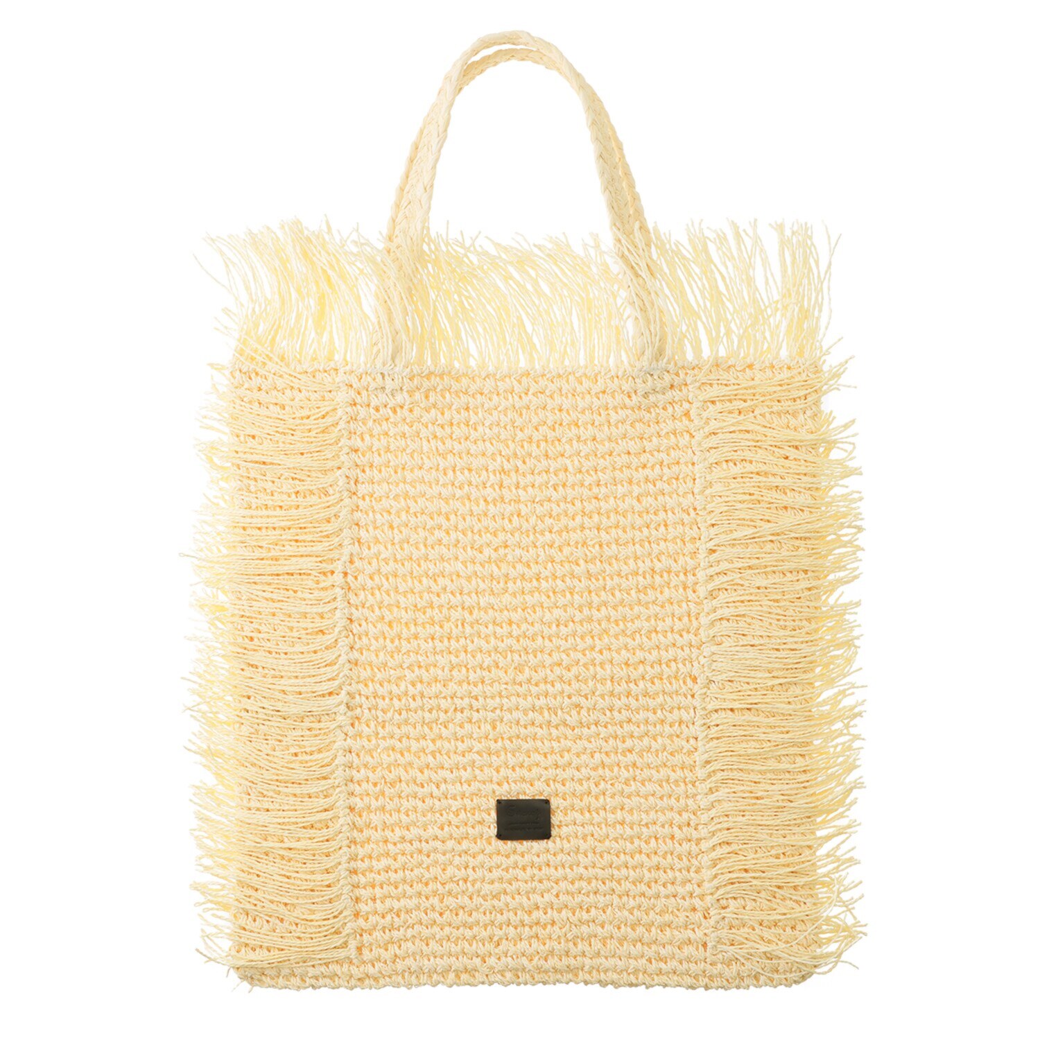 スワラージ 手編み フリンジデザインバッグ