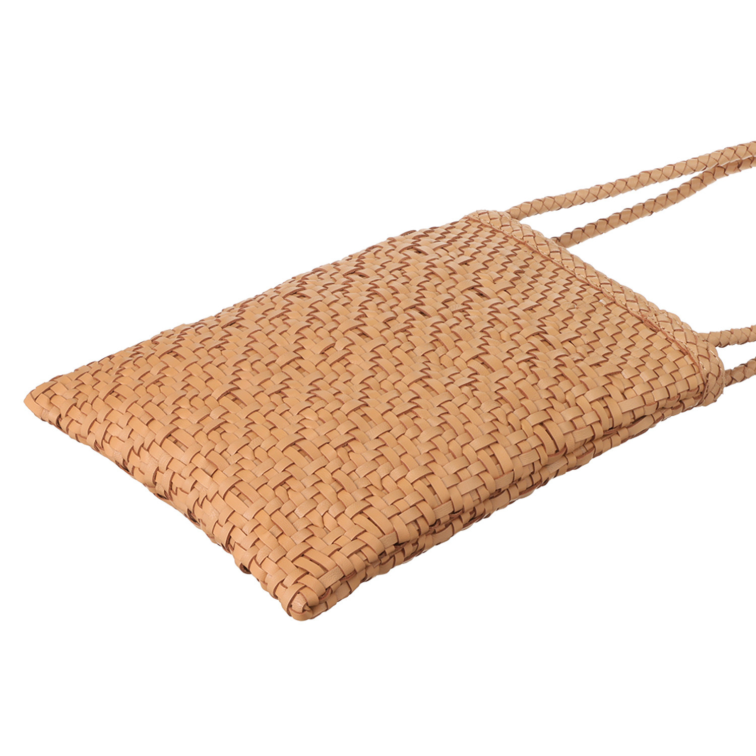 スワラージ 手編み メッシュレザー ショルダーバッグ