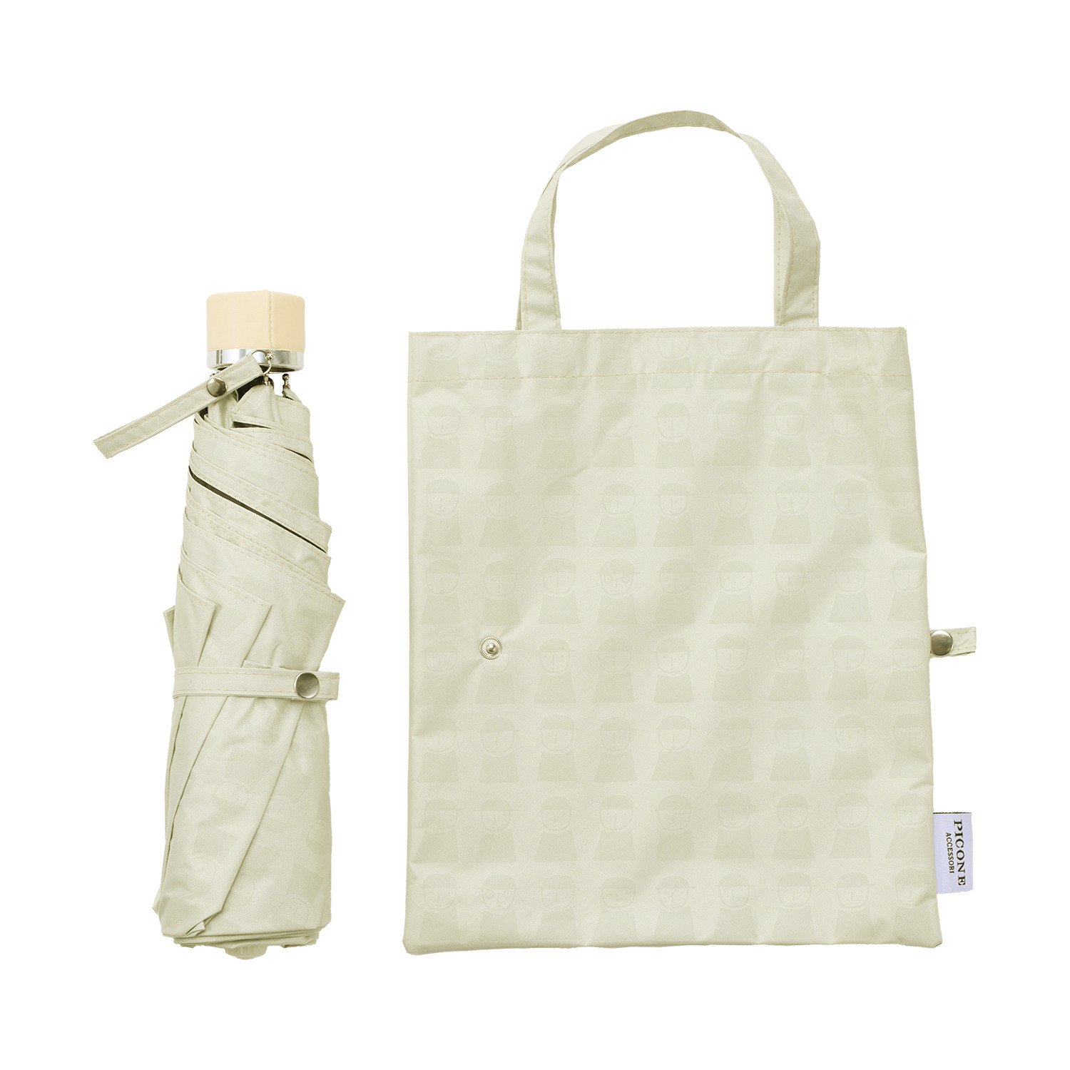 ピッコーネ アッチェッソーリ 晴雨兼用 折りたたみ傘