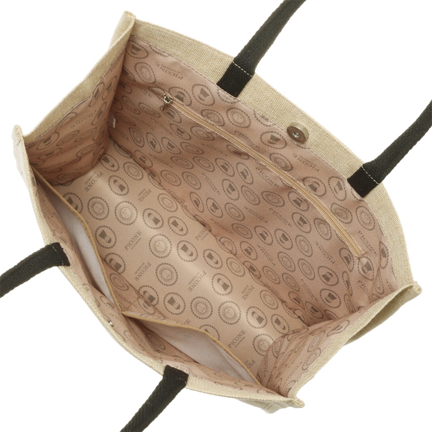 ピッコーネ アッチェッソーリ プリントトートバッグ