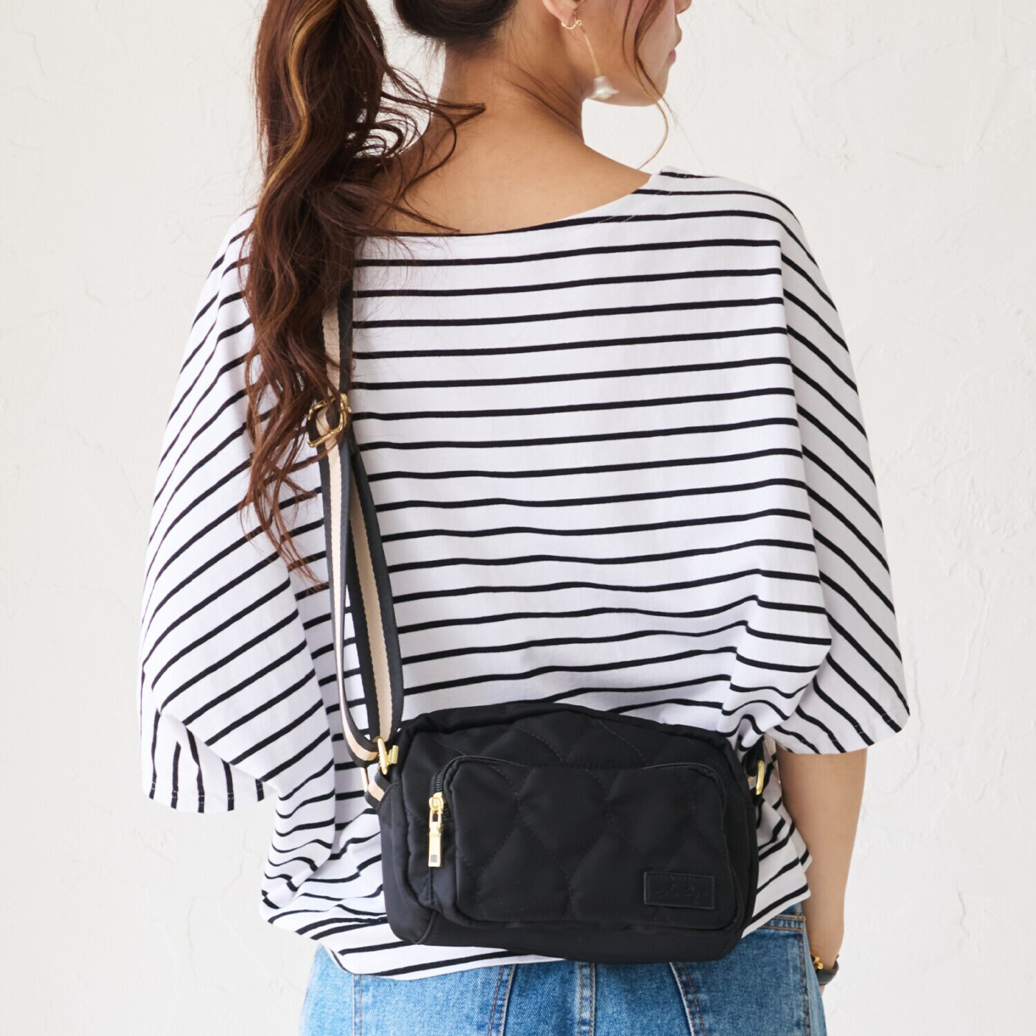 リズデイズ キルティング ミニショルダーバッグ