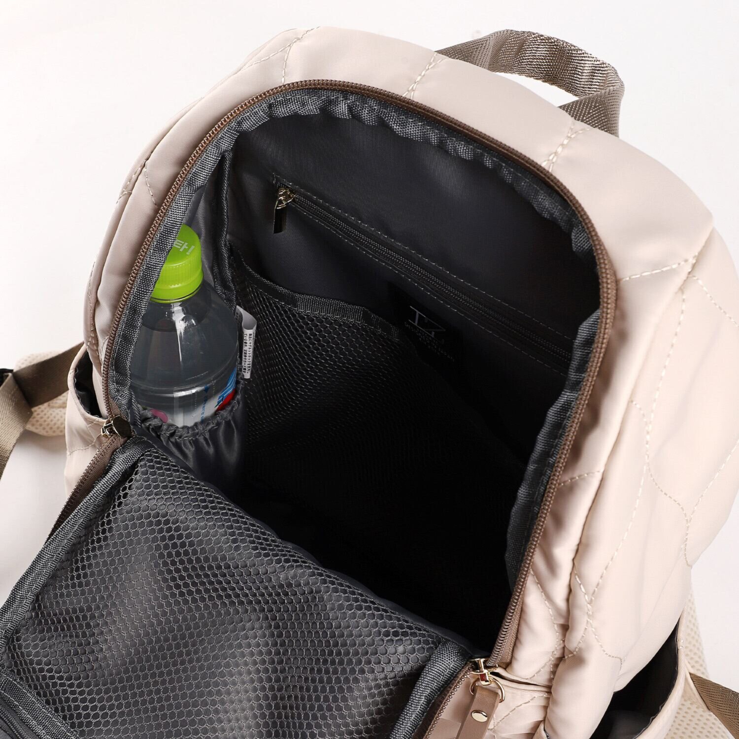 リズデイズ はっ水 キルティングファスナー ミニリュック