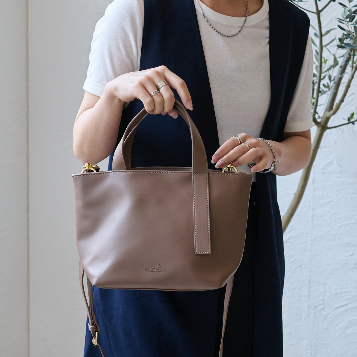 リズデイズ ２ウェイミニトートバッグ