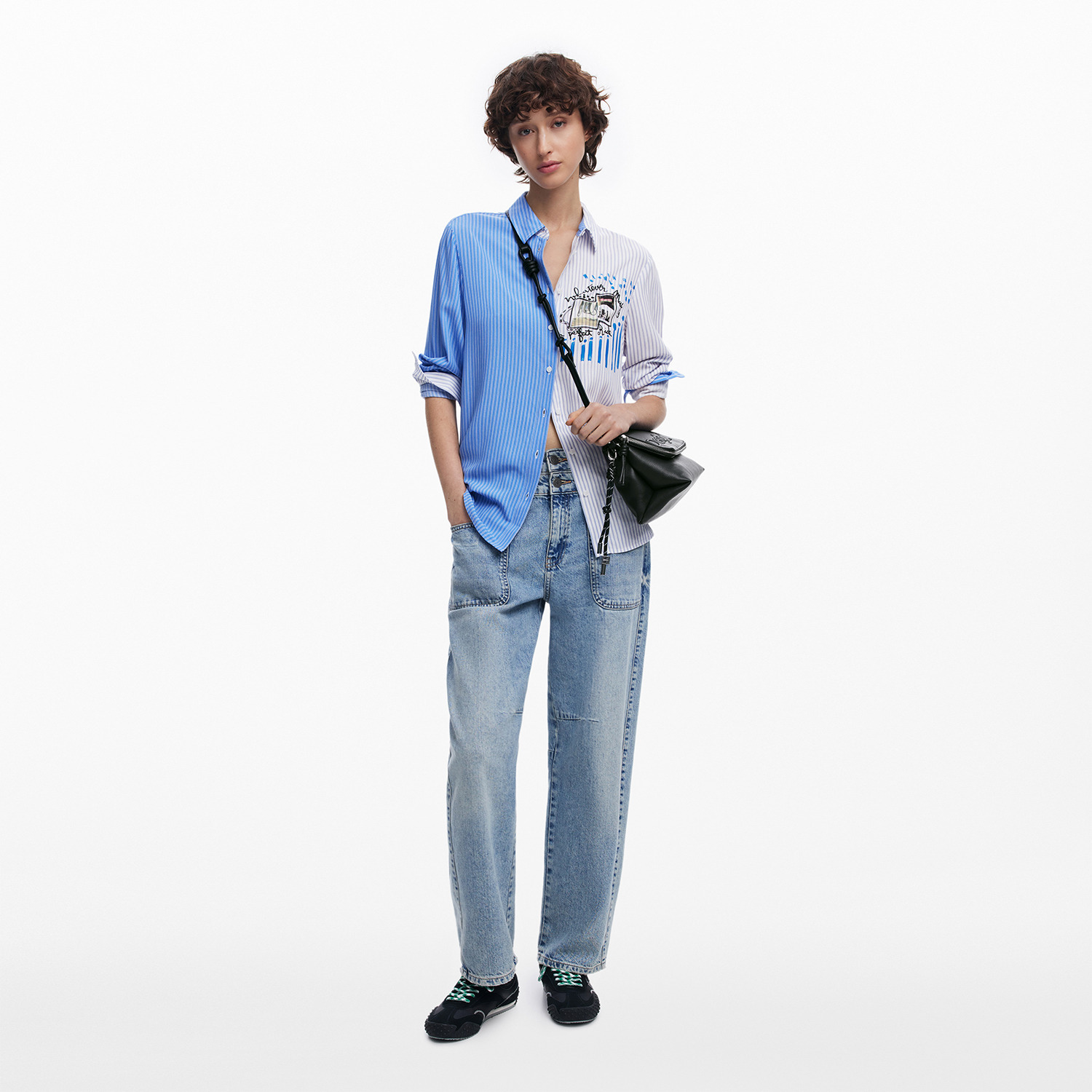 デシグアル ２ウェイショルダーバッグ