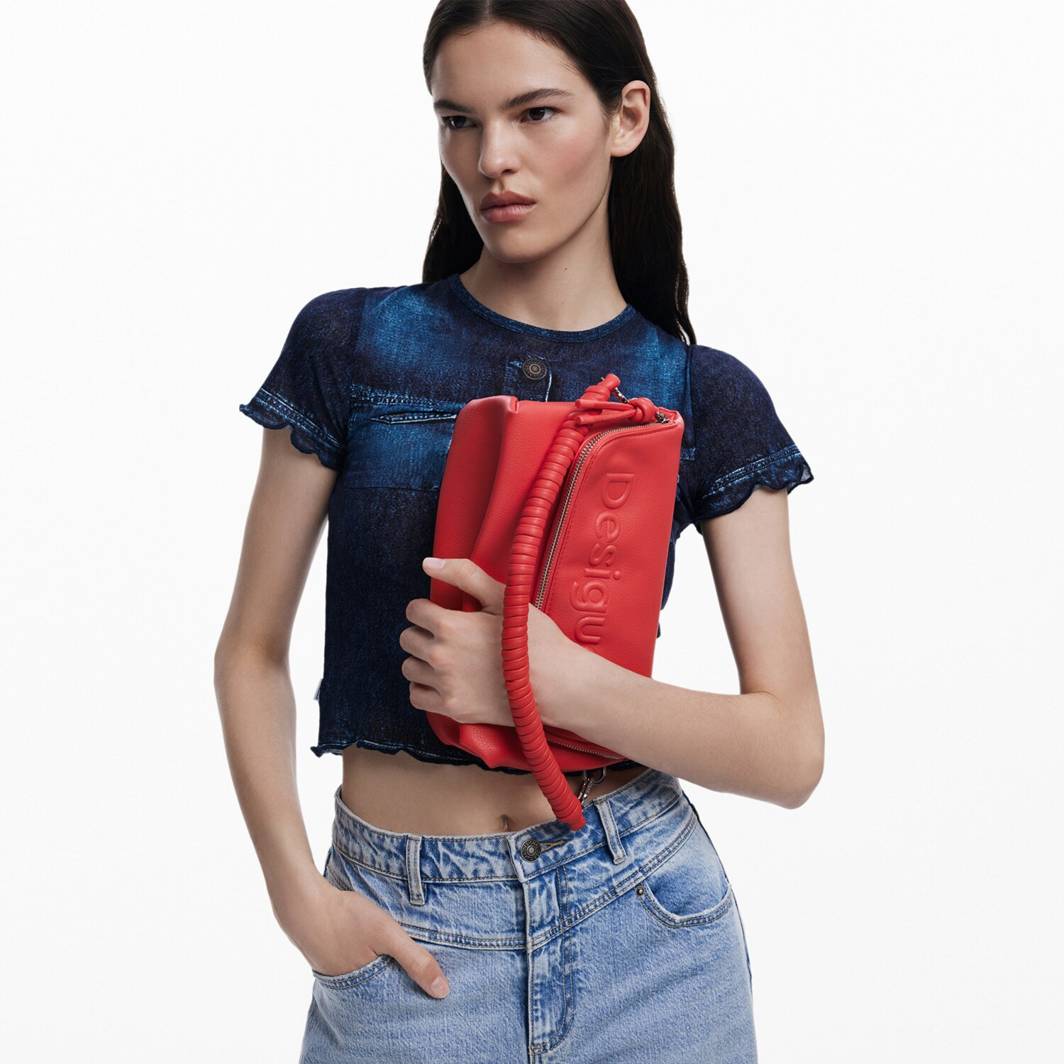 デシグアル ２ウェイショルダーバッグ