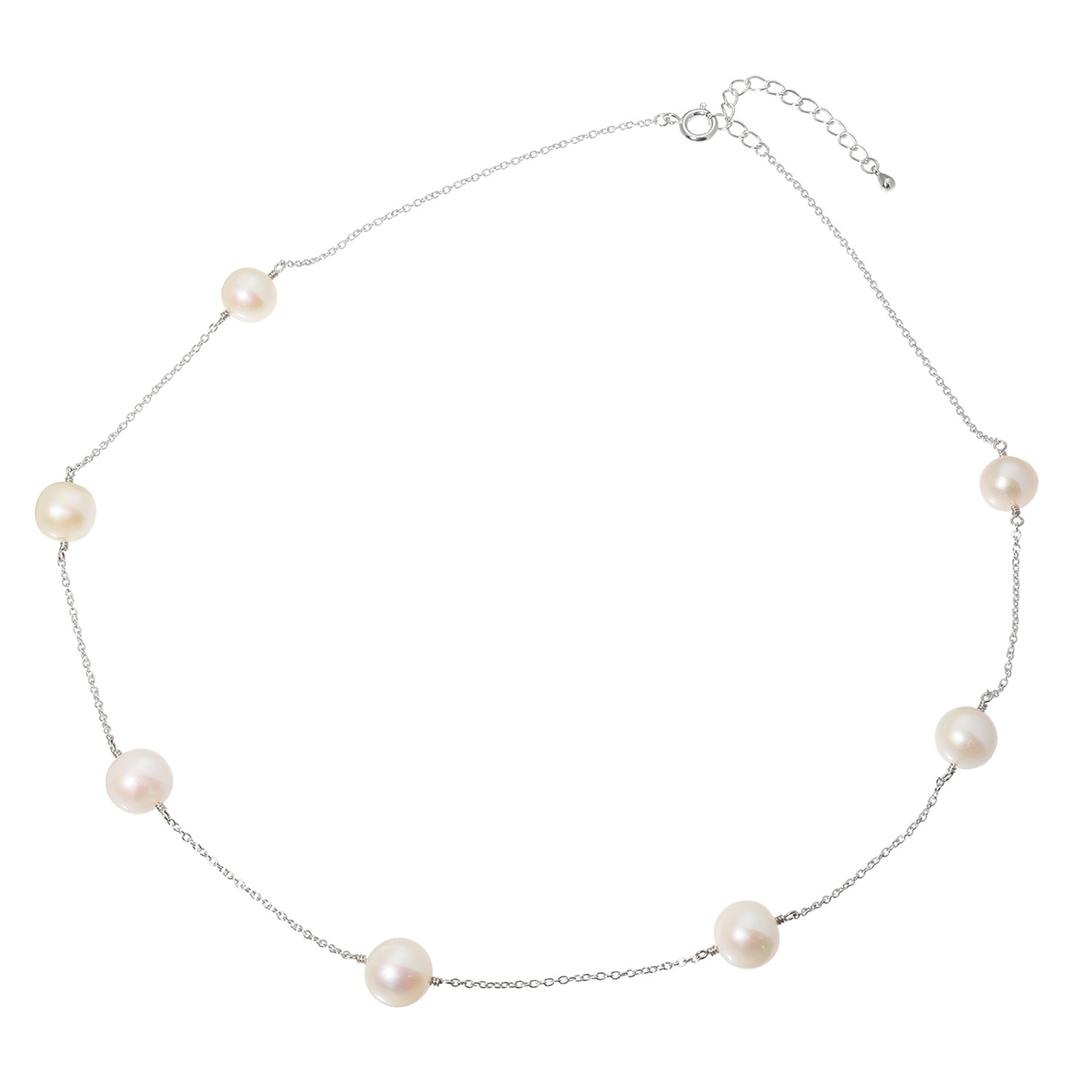 岩崎美智子コレクション 淡水バロックパール 大玉 ステーションネックレス