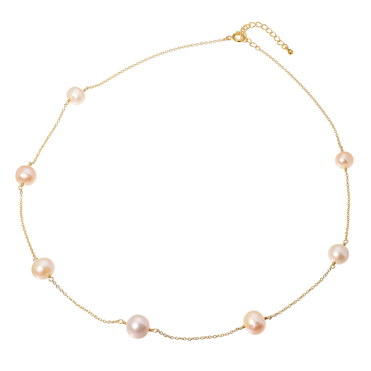 岩崎美智子コレクション 淡水バロックパール 大玉 ステーションネックレス