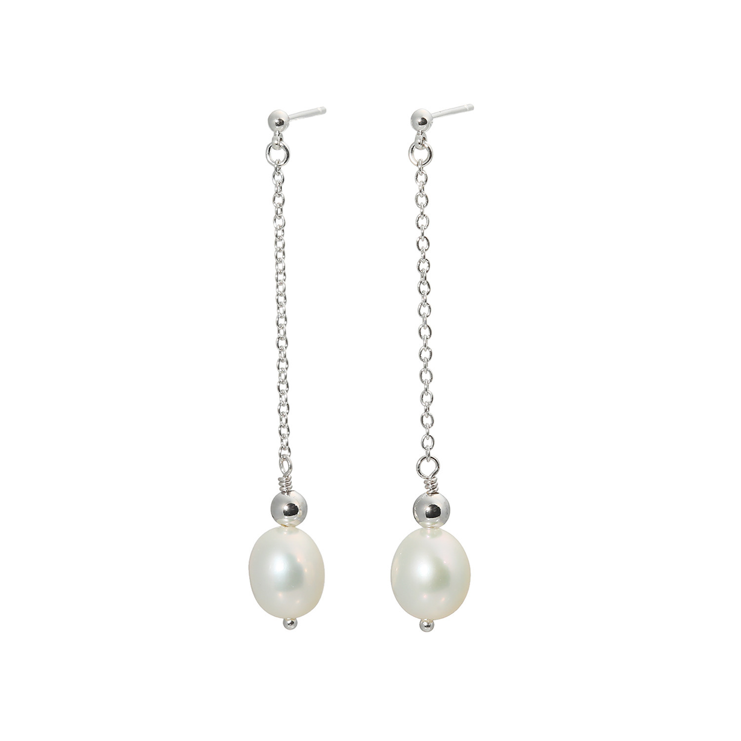 岩崎美智子コレクション 淡水バロックパール スウィング イヤークリップ／ピアス