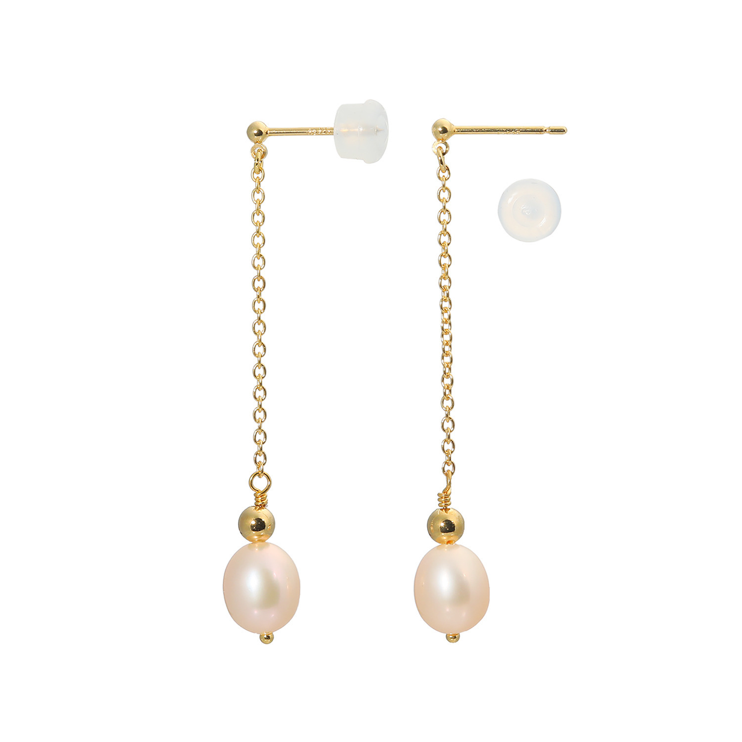 岩崎美智子コレクション 淡水バロックパール スウィング イヤークリップ／ピアス