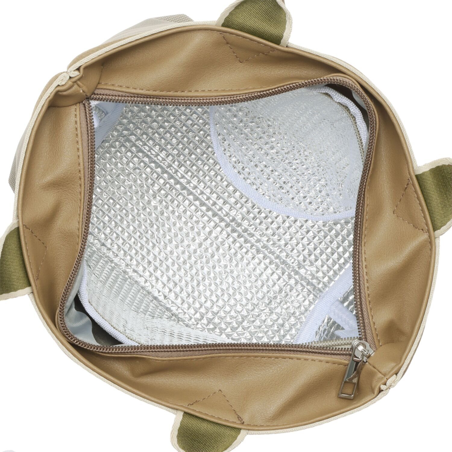 ラルジュ 保冷ポーチ付 ランチトートバッグ