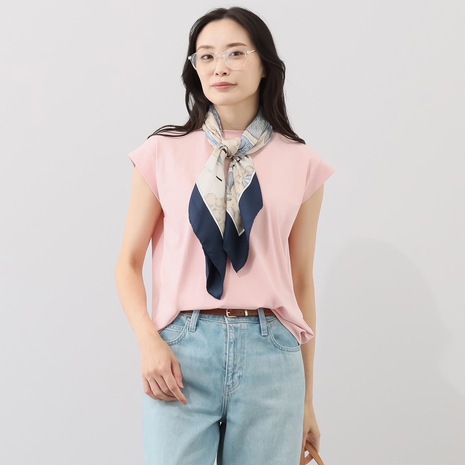 亀恭子セレクト！ シャルルポ ＵＶカット コットン混 シルケットスムース プルオーバー