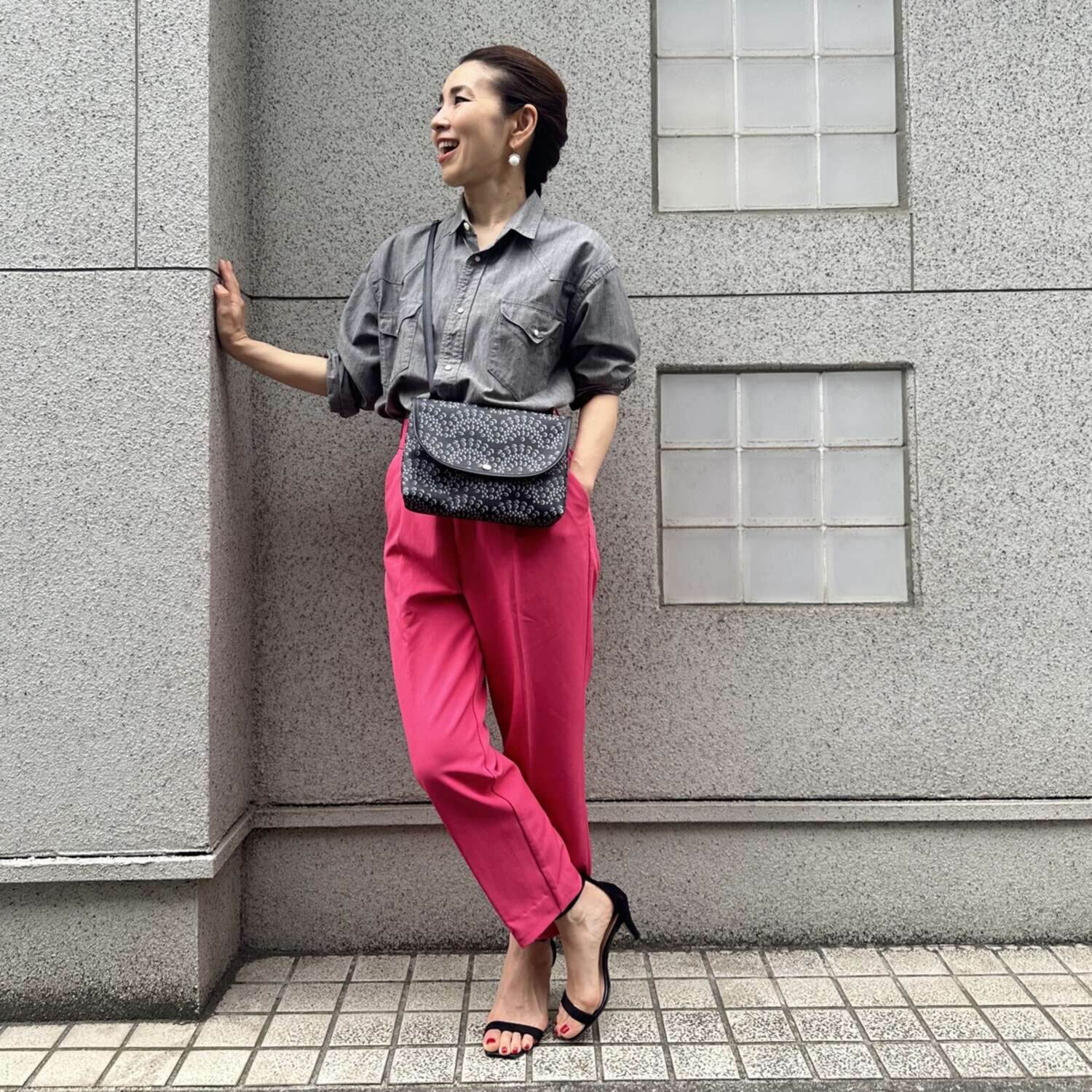 タマミ　ワタナベ ショルダーバッグ “トリックポーチ”