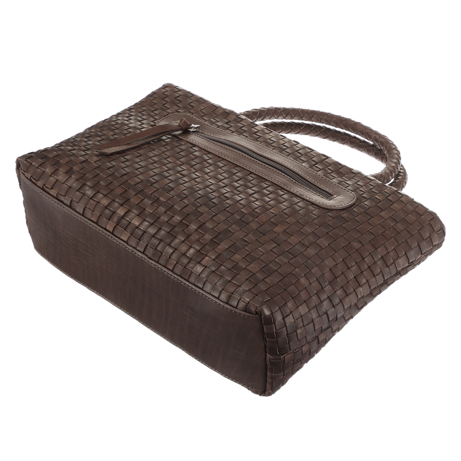 オリタタ ホースレザー メッシュトートバッグ