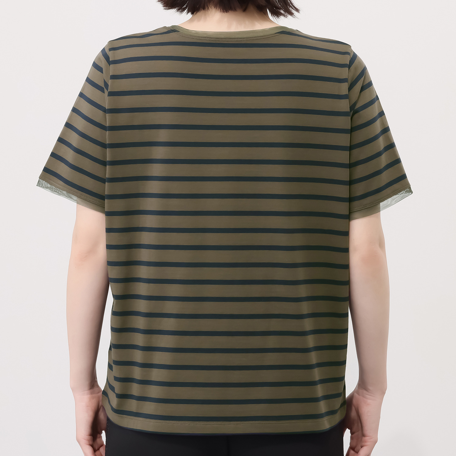 ゼラールスポーツ 接触冷感 さらさらな着心地 刺しゅうモティーフ コットン混プルオーバー