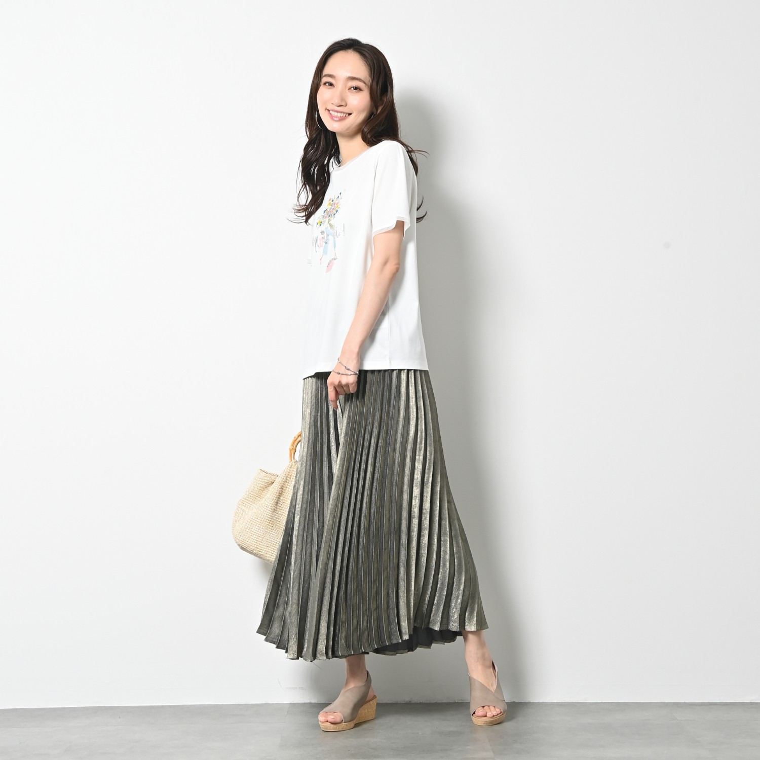 ゼラールスポーツ 接触冷感 さらさらな着心地 刺しゅうモティーフ コットン混プルオーバー