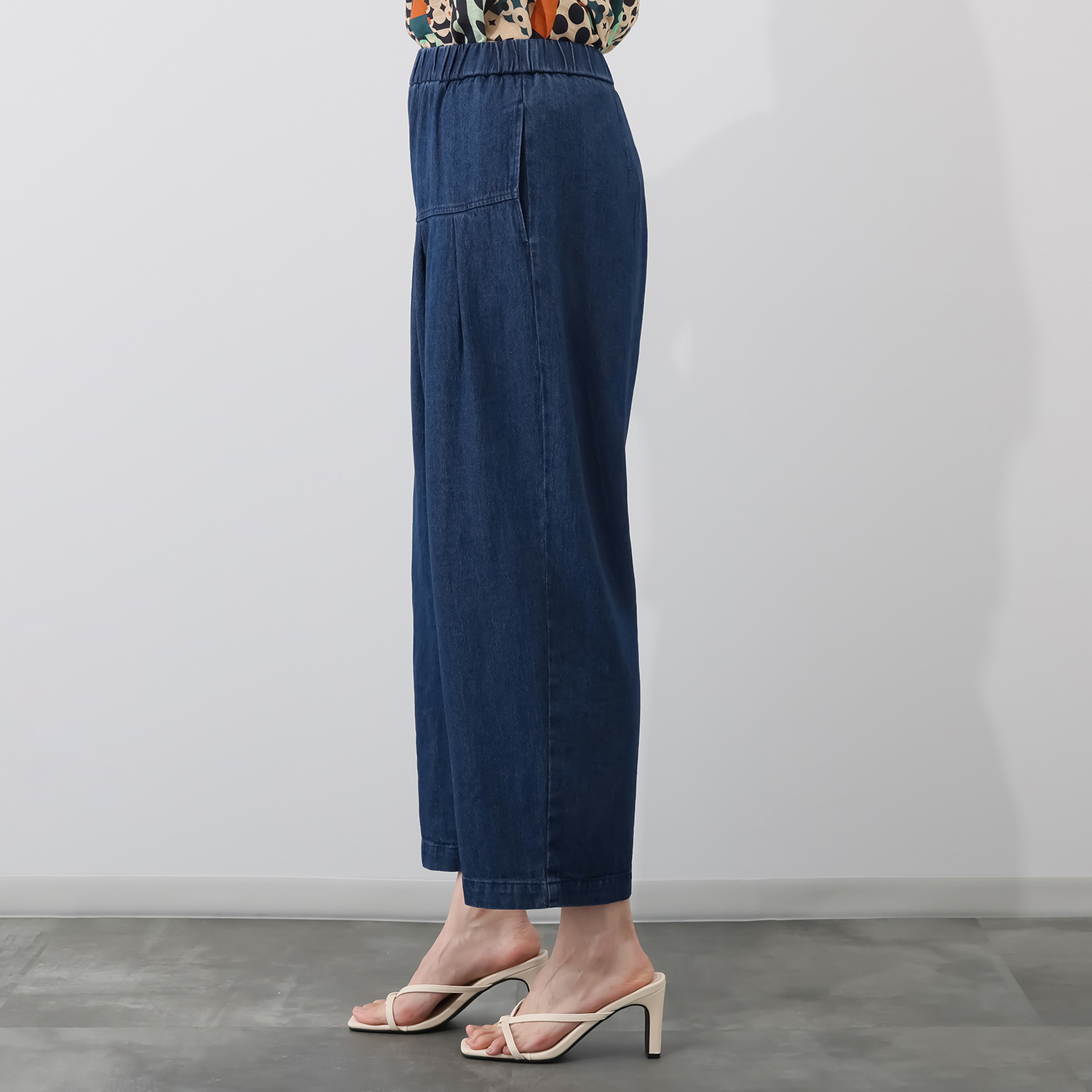 ゼラールスポーツ 軽量＆さらさら ふんわり デニムイージーパンツ