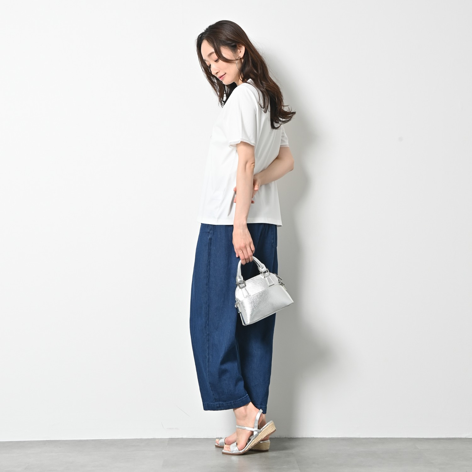 ゼラールスポーツ 軽量＆さらさら ふんわり デニムイージーパンツ