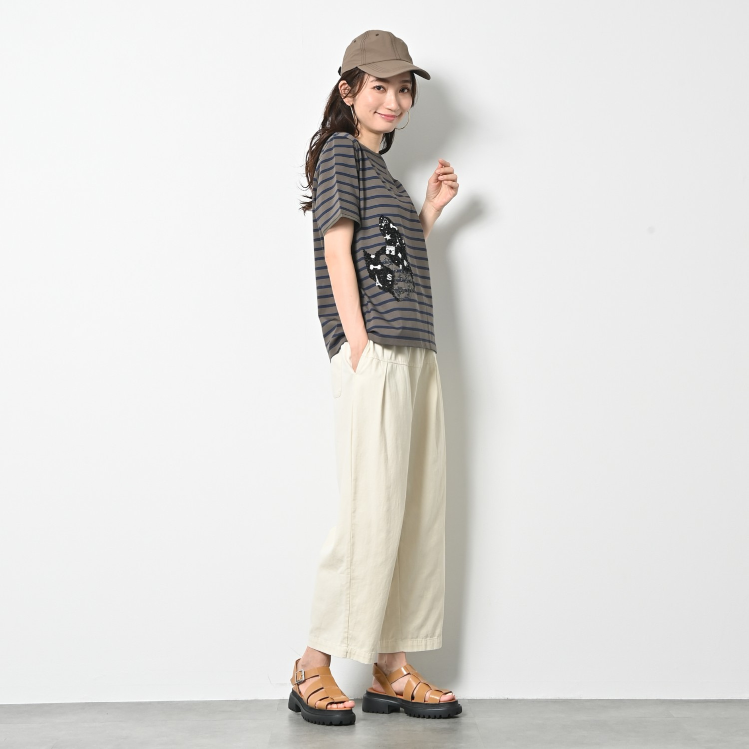 ゼラールスポーツ 軽量＆さらさら ふんわり デニムイージーパンツ